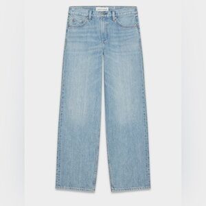 NWT Aritizia Denim Forum The 90s Vintage lo-rise baggy tapered jean.